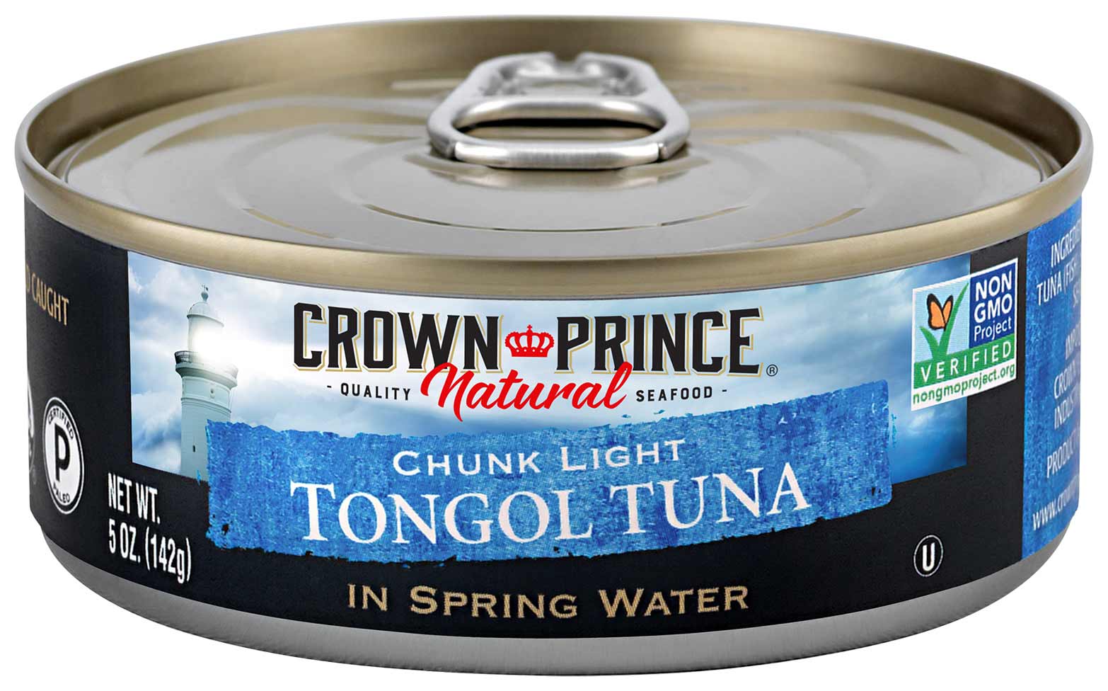 Crown Prince Natural Chunk Light Tongol Tuna in Spring Water