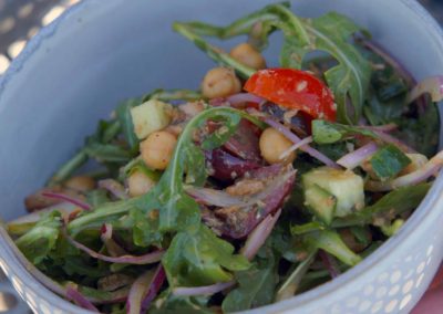 Mediterranean Sardine & Garbanzo Bean Salad